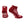 Load image into Gallery viewer, ATAK GRIPZLITE PRO QUARTER SOCKS MAROON
