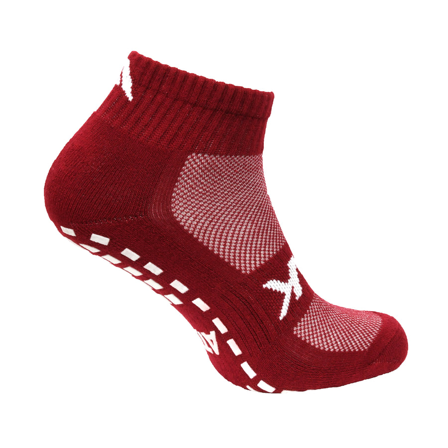 ATAK GRIPZLITE PRO QUARTER SOCKS MAROON