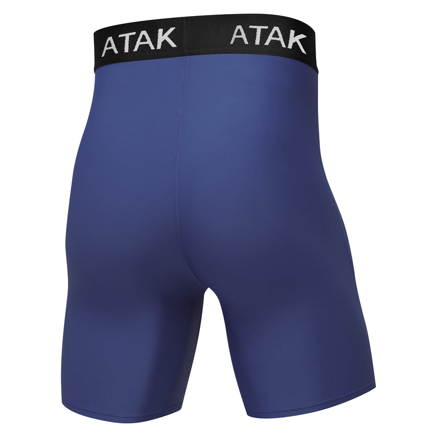 ATAK Compression Shorts Men's Navy Blue