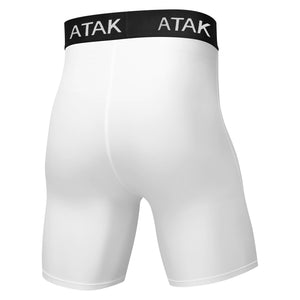 ATAK Compression Shorts Men's White