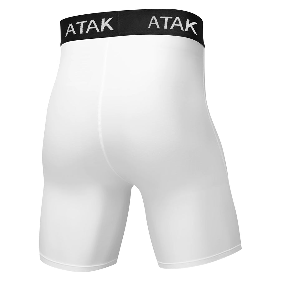 ATAK Compression Shorts Men's White