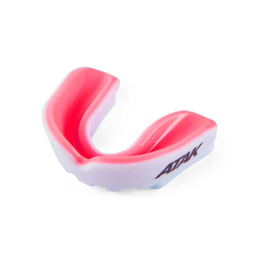 ATAK Fortis Gel Mouthguard Royal Pink/White