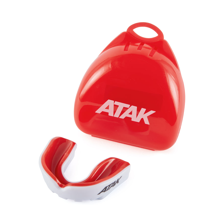 ATAK Fortis Gel Mouthguard Red/White