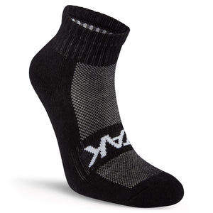 ATAK GRIPZLITE PRO QUARTER SOCKS BLACK