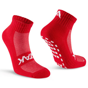 ATAK GRIPZLITE PRO QUARTER SOCKS RED