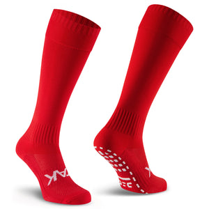 ATAK SHOX Full Length Grip Socks Red