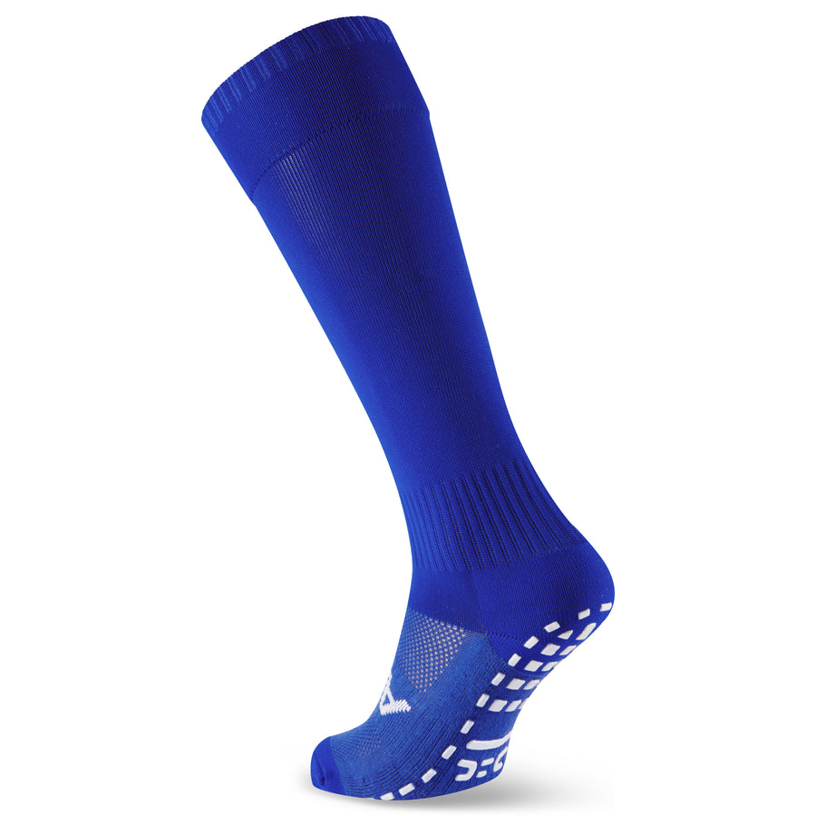 ATAK SHOX Full Length Grip Socks Royal Blue