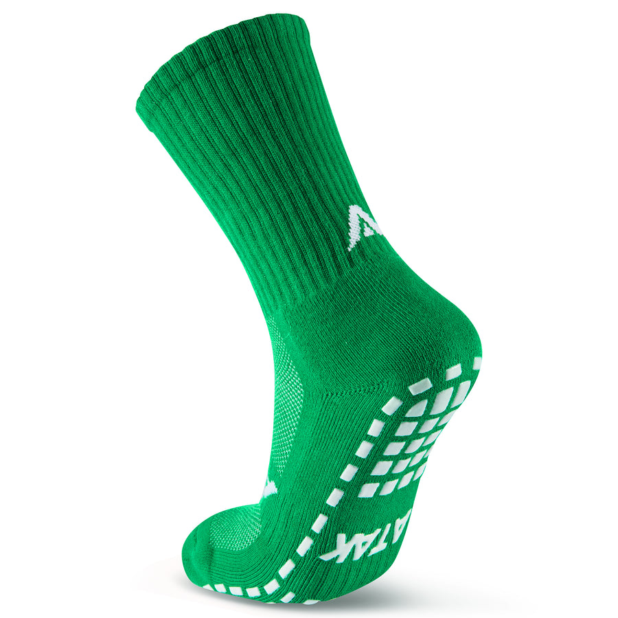 ATAK SHOX Mid-Leg Grip Socks Green