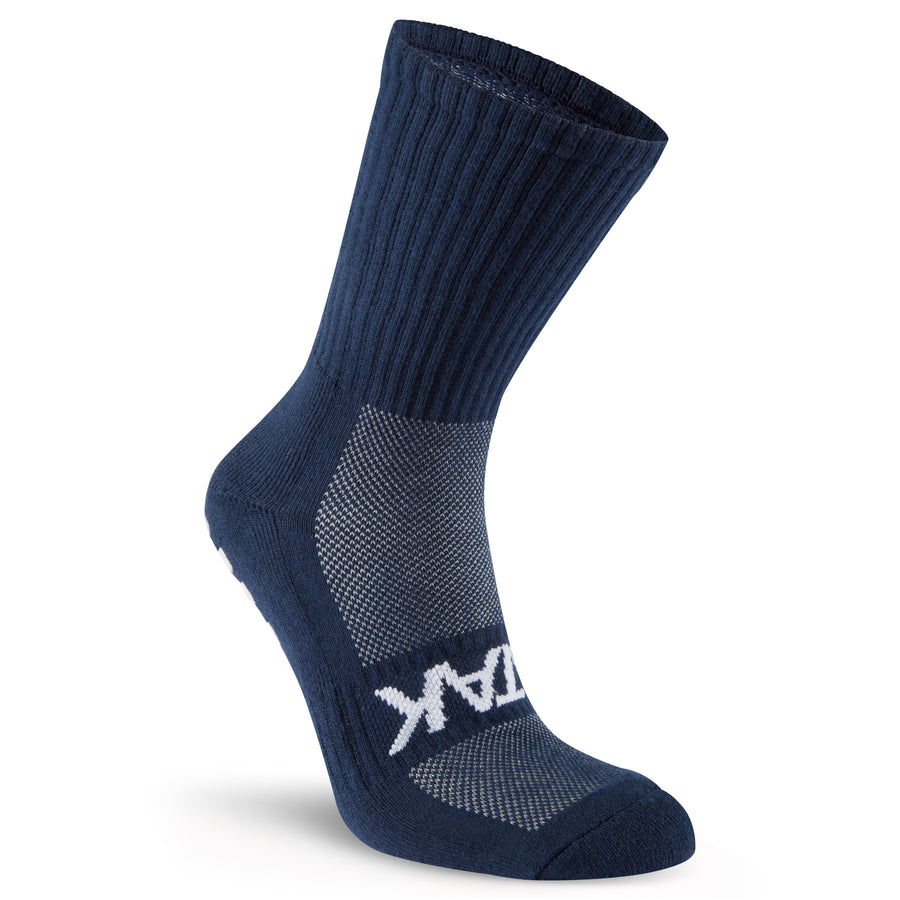 ATAK SHOX Mid-Leg Grip Socks Navy