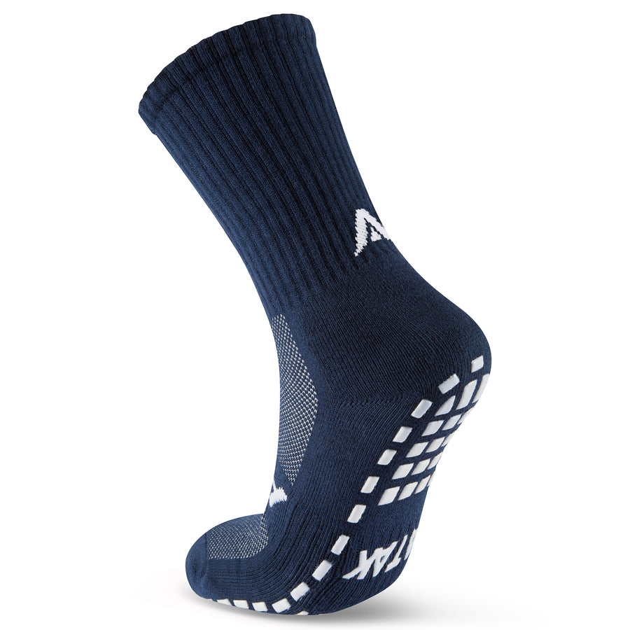 ATAK SHOX Mid-Leg Grip Socks Navy