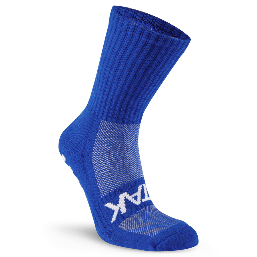 ATAK SHOX Mid-Leg Grip Socks Blue