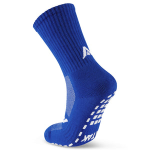 ATAK SHOX Mid-Leg Grip Socks Blue