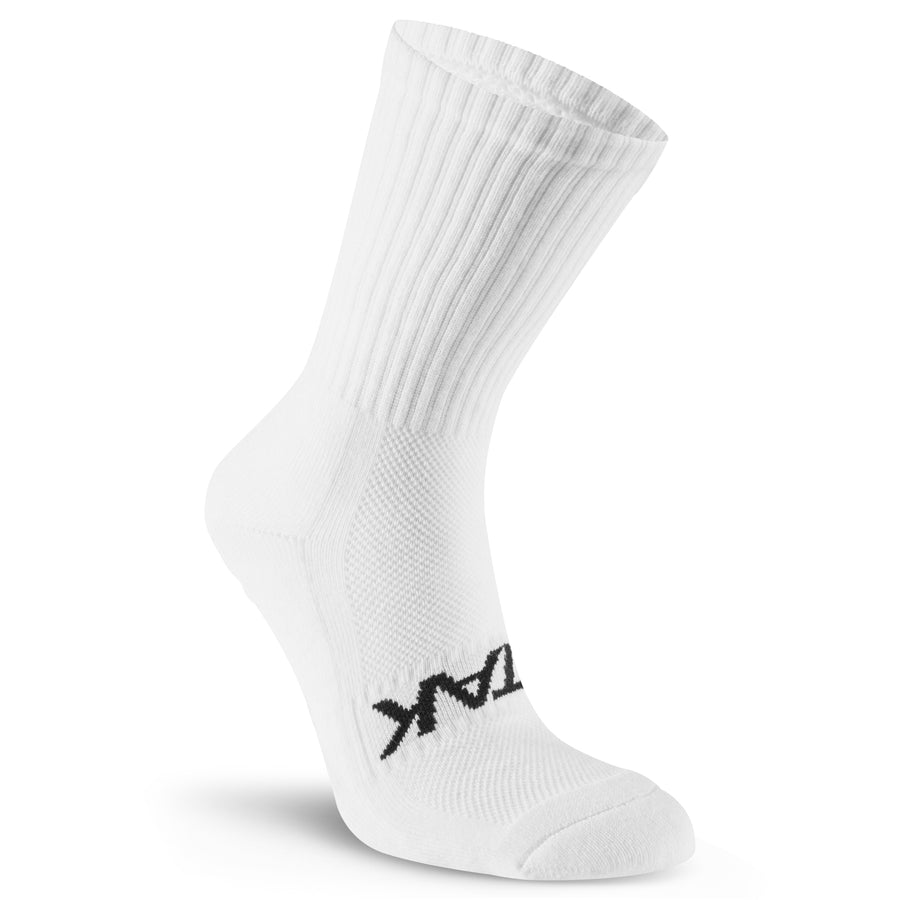 ATAK SHOX Mid-Leg Grip Socks White