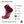 Load image into Gallery viewer, ATAK GRIPZLITE PRO QUARTER SOCKS MAROON
