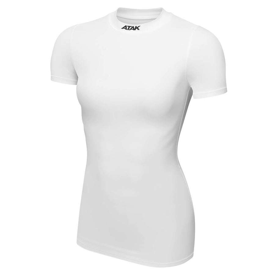 ATAK Compression Short Sleeve Unisex Shirt White
