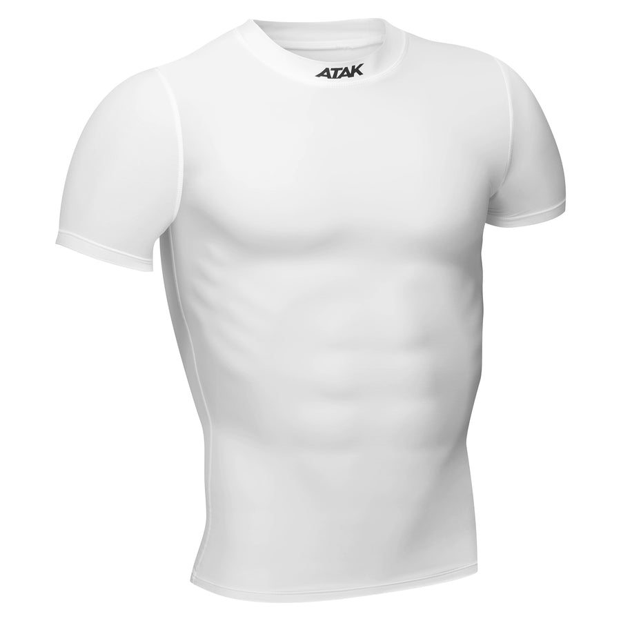ATAK Compression Short Sleeve Unisex Shirt White