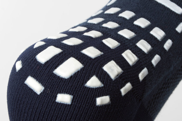 ATAK SHOX Mid-Leg Grip Socks Navy