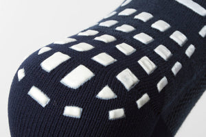 ATAK SHOX Full Length Grip Socks Navy