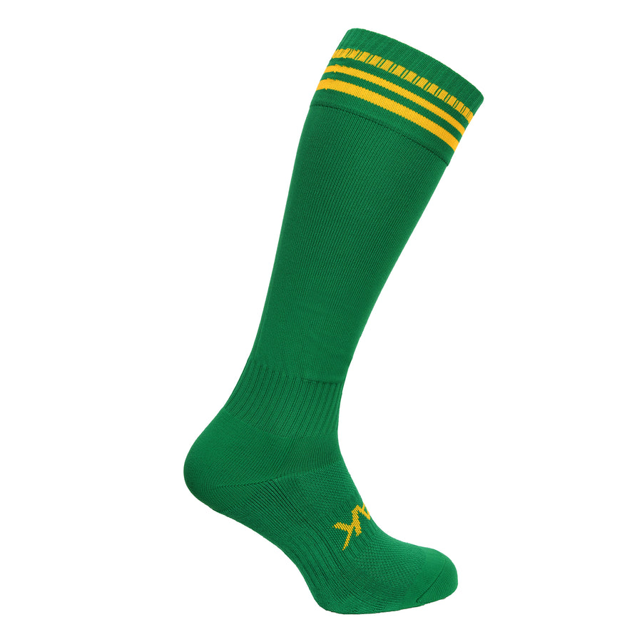 ATAK 3 Bar Sports Socks Green/Gold