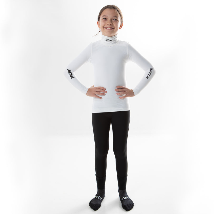 ATAK EQUUS Compression Shirt White Unisex