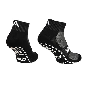 ATAK GRIPZLITE PRO QUARTER SOCKS BLACK