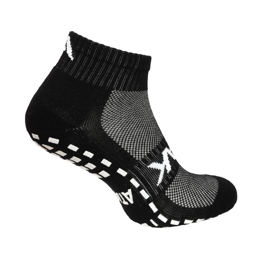 ATAK GRIPZLITE PRO QUARTER SOCKS BLACK