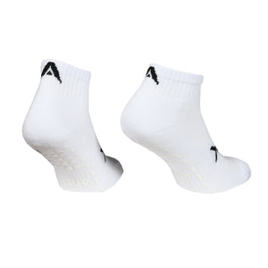 ATAK GRIPZLITE PRO QUARTER SOCKS WHITE