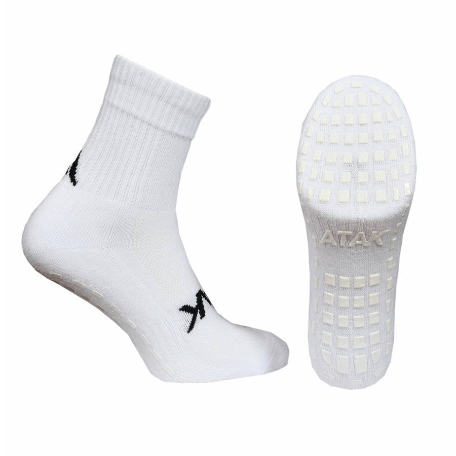 ATAK GRIPZLITE PRO SOCKS WHITE