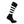 Load image into Gallery viewer, ATAK Hoops Socks Black/White
