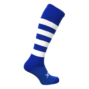 ATAK Hoops Socks Royal Blue/White