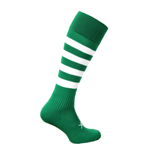 ATAK Hoops Socks Green/White