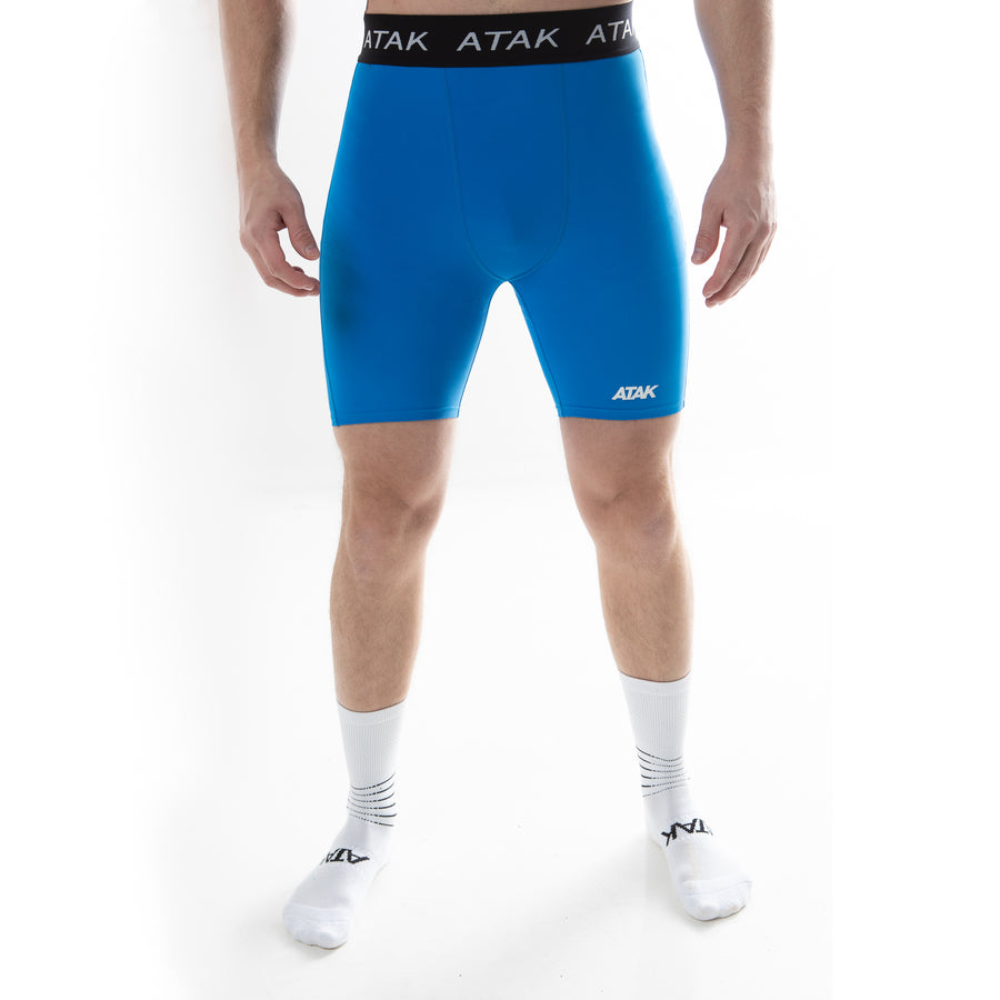 ATAK Compression Shorts Men's Royal Blue