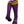 Load image into Gallery viewer, ATAK 3 Bar Sports Socks Purple/Gold
