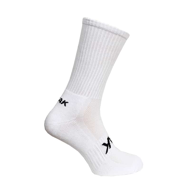 ATAK SHOX MID-LEG SPORTS SOCK WHITE