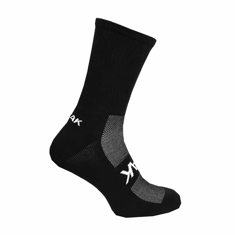 ATAK SHOX MID-LEG SPORTS SOCK BLACK