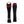Load image into Gallery viewer, ATAK 3 Bar Sports Socks Black/Red
