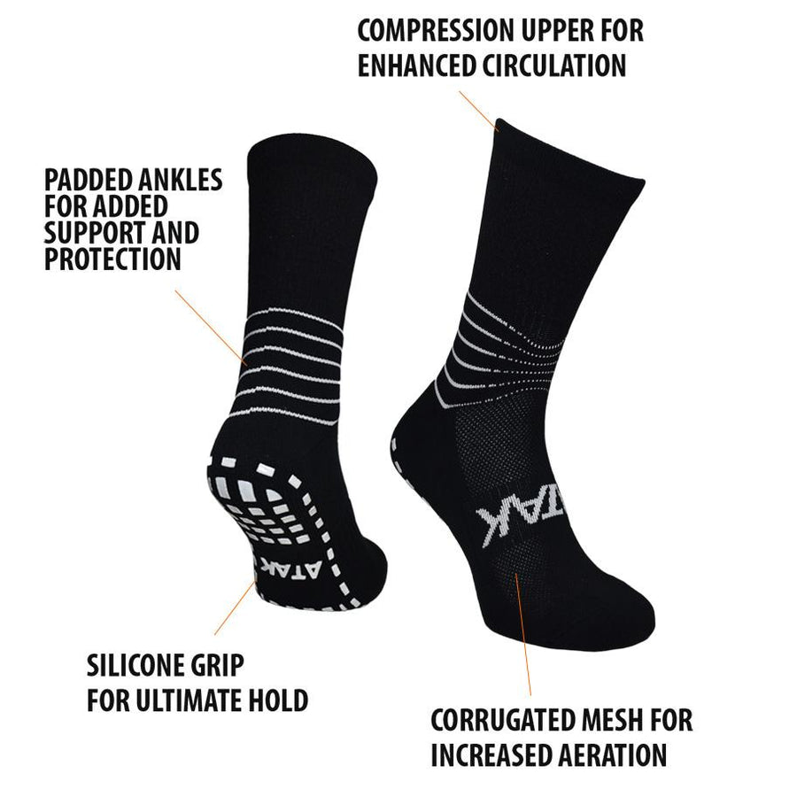 ATAK C-GRIP Socks Black